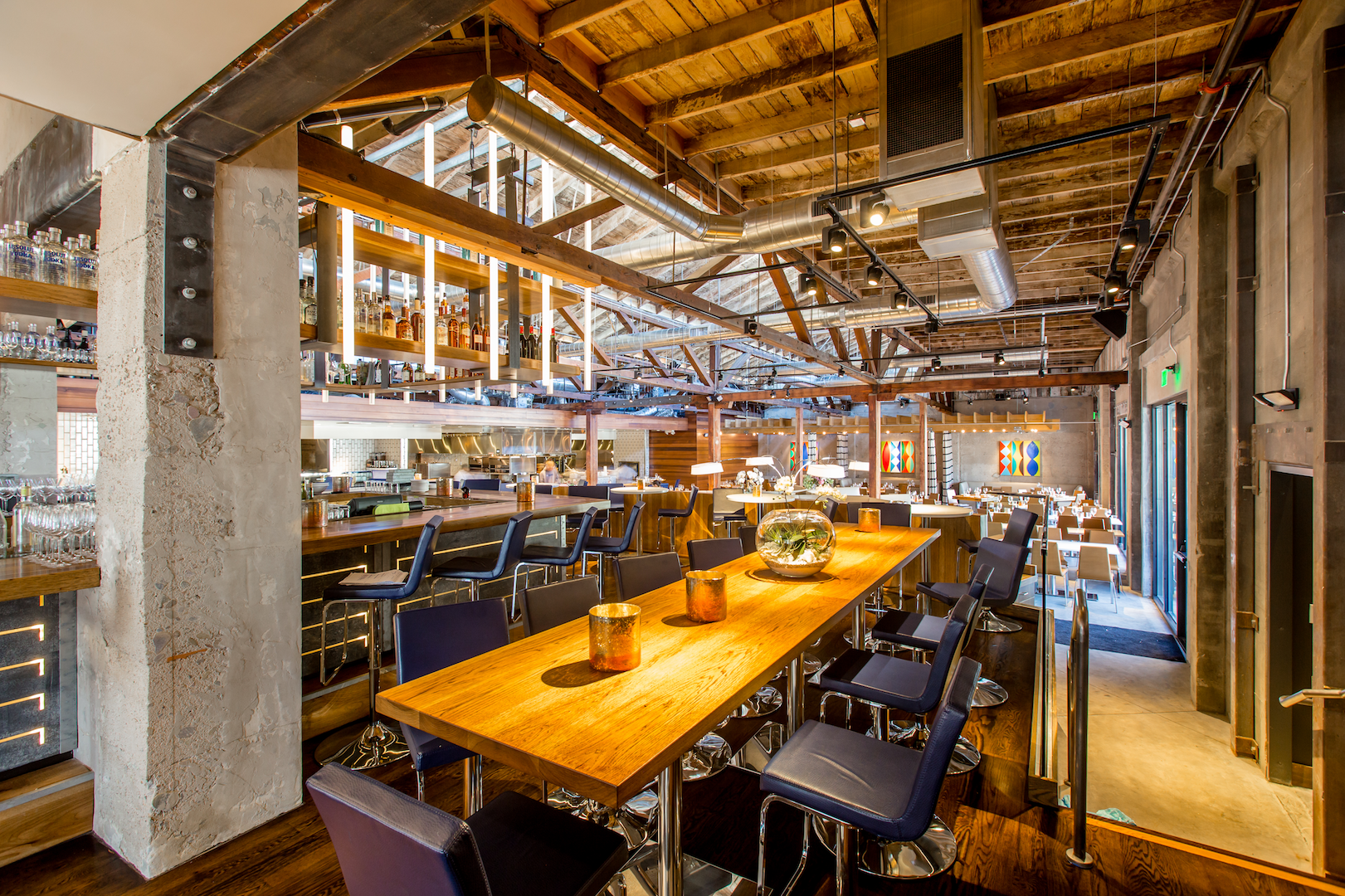 Dining room at Juniper and Ivy